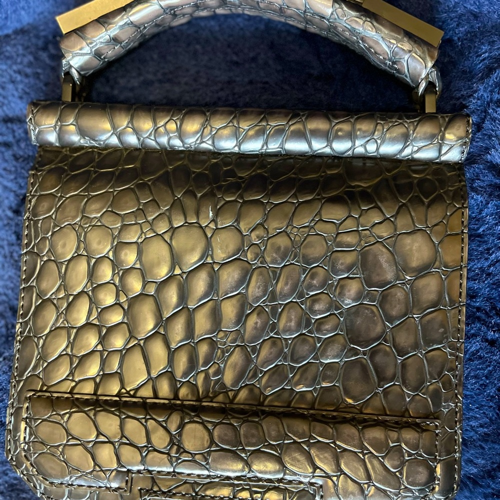 Alexander Wang black, accordion handbag.